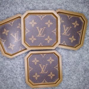 Kydex custom coasters, designer inspired, set of 4